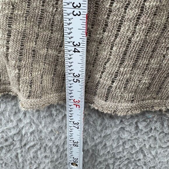 Free People Crochet Boho Knit Tunic Dress - Size Medium - Picture 4 of 11